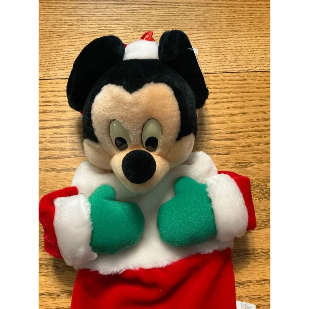 Vintage Disney Mickey Mouse Christmas Stocking Kurt S Adler Plush Santa stocking
